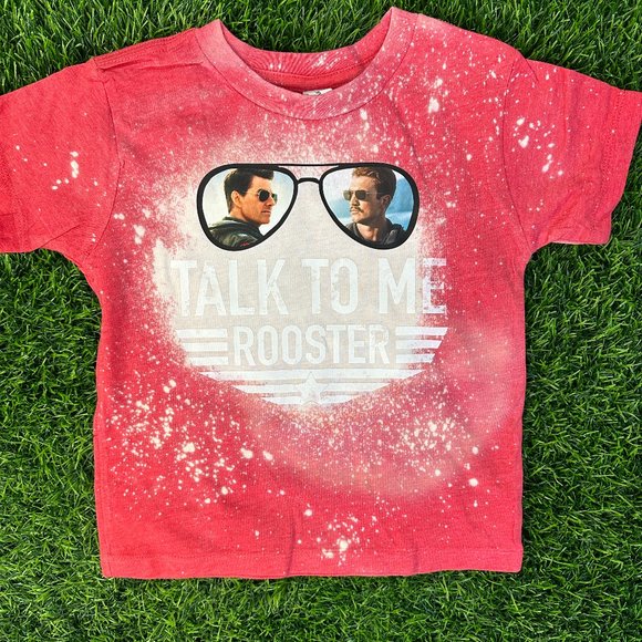 Backstage Customs Other - 🔴CLOSE OUT: NEW Talk To Me Rooster Bleached Tee